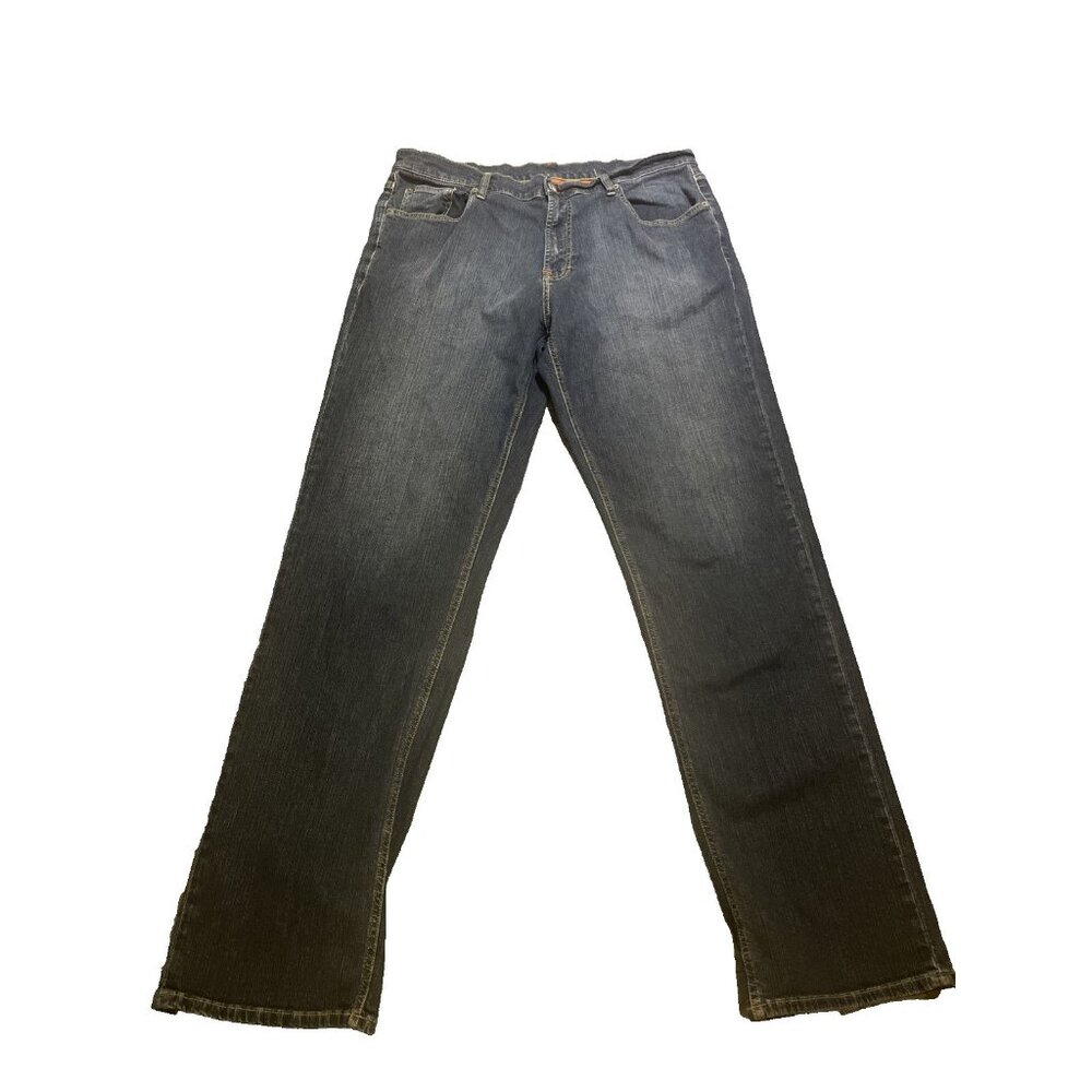 Faconnable Jeans Mens Size 40 *37x34* Model F40 Blue Denim Stretch Straight Leg